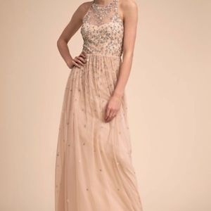 BHLDN Anthropology Ginny Sequin Embellish Dress
